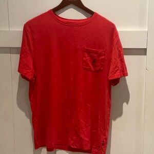 Nautical red tee size xl slim fit men’s